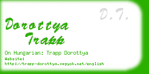 dorottya trapp business card